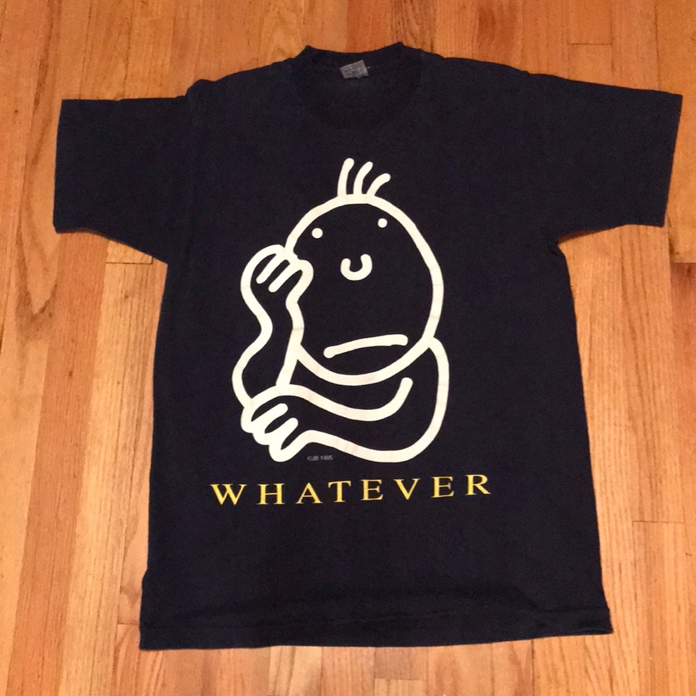 Vintage whatever art t shirt